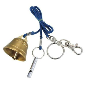 熊よけ 鈴 熊鈴 ベアー クマすず ホイッスル付き クマ対策 M-1920 熊対策 熊 くま 鈴 ベル クマよけ ストラップ付き 登山 トレッキング ハイキング 遭難対策 アウトドア キャンプ 防犯 キノコ狩