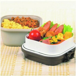 �ٓ��� 2�i �L���[�u�^ �����`�{�b�N�X L 630ml �u���E�� ���m�� D-2325 �l�p �X�N�G�A �p�^ ������� �����W�Ή� �p�[������