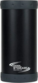 保冷 ペットボトルホルダー 500ml ～ 650ml Lサイズ ブラック クールストレージ D-6746 ステンレス ボトルカバー ペットボトルクーラー 保冷ケース パール金属