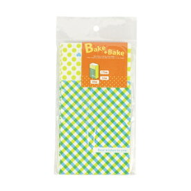 【 SALE 】 ホワイトデー ラッピング 紙袋 お菓子袋 角底 チェック 4枚入 ベイクベイク D-6440 プレゼント ギフトバッグ 贈り物 小さめ ラッピング袋 かわいい 小分け バレンタイン ペーパーバック お菓子入れ パール金属 限定数量特価