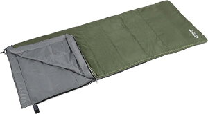 寝袋 コンパクト シュラフ 400 ダークグリーン UB-38 洗濯 丸洗い キャンプ 寝具 封筒型 防災 使用温度目安8度 登山 節電 キャプテンスタッグ 同梱不可