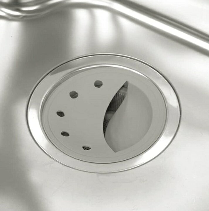 排水口 蓋 ふた 排水カバー グレー シリコーン WATER TOUCH CC-1498 食洗機対応 13.4cm 14.5cm 15cm  対応 シンク パール金属 バーゲンライフショップ