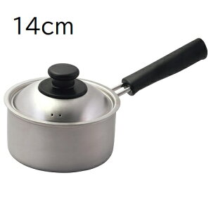 片手鍋 IH 14cm ステンレス製 日本製 銀河エンボス加工 HC-817 キズが付きにくい IH対応 ガス火 オール熱源対応 新潟県 燕三条 パール金属