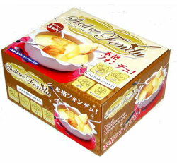 チーズ、チョコレートふたつの味が楽しめるフォンデュセット