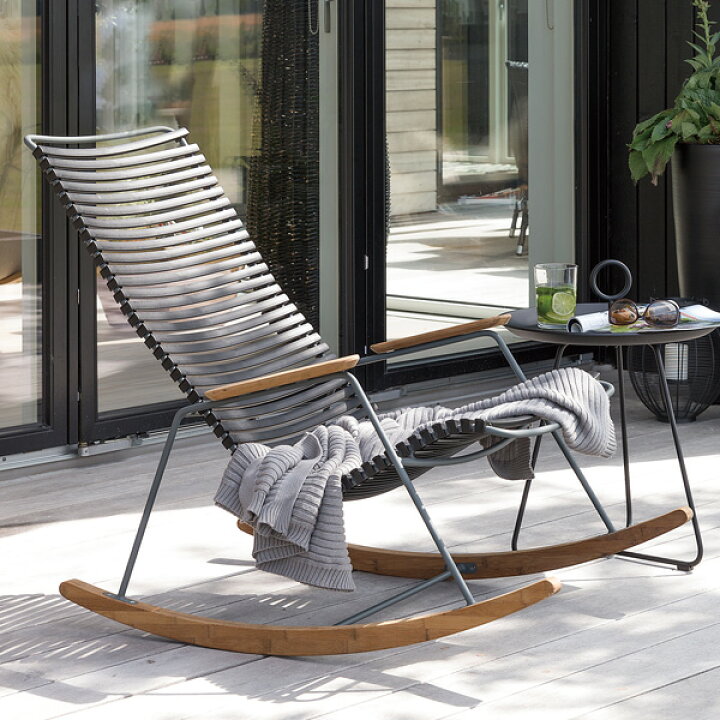 楽天市場】HOUE OUTDOOR クリック ロッキングチェア ≪ガーデンチェア 