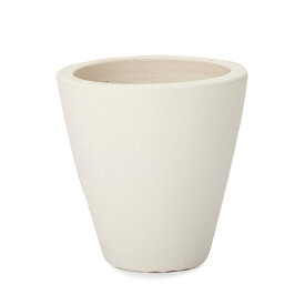 サフィ　E23W　S単品 （7号鉢）　　≪植木鉢 陶器 白系テラコッタ 素焼き鉢≫