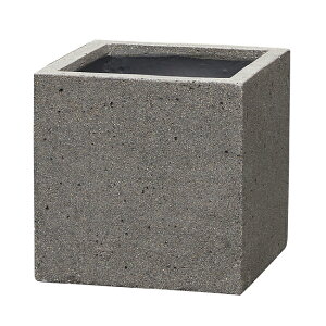 キューブ ラテルストーン 40 ≪植木鉢 大型 軽量 おしゃれ ファイバーセメントプランター≫