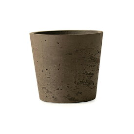 【在庫限り】カッソル　コニック　5号 ブラウン　≪植木鉢 中型 軽量 おしゃれ ファイバーセメント セール対象1≫