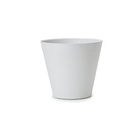 【在庫限り】アートストーン　コニック　XS17 ホワイト≪植木鉢 大型 軽量 おしゃれ プラスチック セール対象1≫