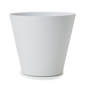 【在庫限り】アートストーン コニック XXL43 ホワイト ≪植木鉢 大型 軽量 おしゃれ プラスチック セール対象1≫