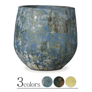 【西濃出荷】【B品アウトレット】リダル ミドル L53  ≪植木鉢 おしゃれ 大型プランター アンティーク調 釉薬陶器 セール対象BS≫