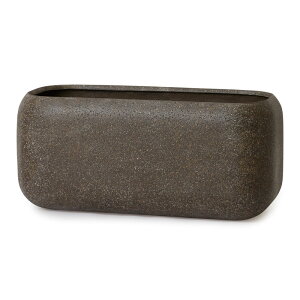 サンディス ラウンドレクト ≪大型植木鉢 陶器・テラコッタより軽量なポリストーンプランター 頑丈 アウトドア 植木鉢 植木鉢 大型 おしゃれな植木鉢 鉢 ≫