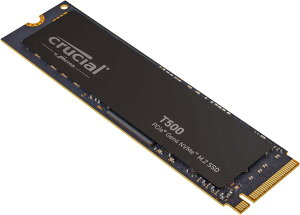 Crucial(�N���[�V����) T500 �y�V�^PS5 / PS5����m�F�ς݁z 1TB SSD PCIe Gen 4 (�ő�]�����x 7,400MB/�b) NVMe M.2 (2280) ���� CT1000T500SSD8JP �������K�ۏؕi