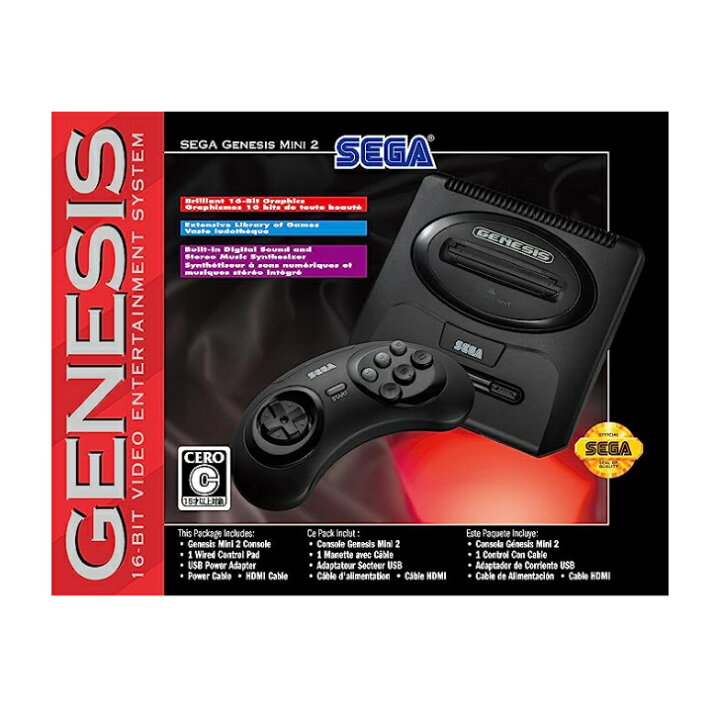 楽天市場】SEGA Genesis Mini 2 (セガ ジェネシス ミニ 2) : バリアス 