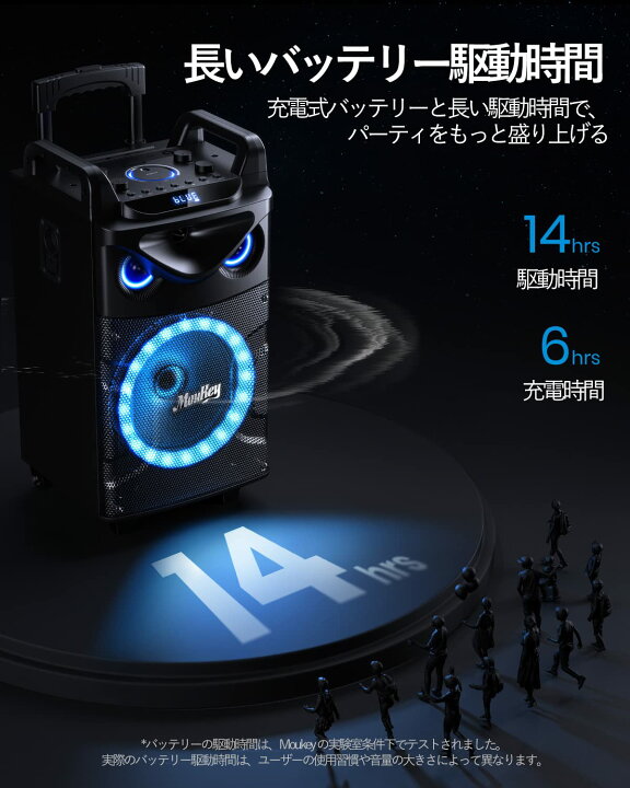 楽天市場】【送料無料】Moukey ポータブル スピーカー Bluetooth 
