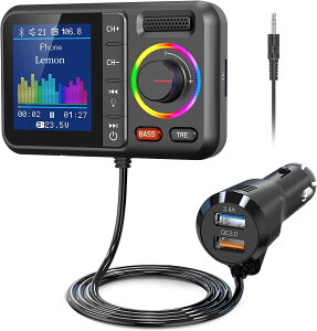 yzHUNDRUP FMgX~b^[ Bluetooth5.0 QC3.0}[d 2USB|[g Siri Voice Assistant ԍڏ[d AUXLڑ USB/microSDJ[hɑΉ 4yĐ[h 12V-24VԑΉ nYt[