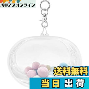 yzYUYAKESHIP[X ɃobN ho ʂ|[` Oo obO ȉ~` PVC l` ʂݗp NA JoɂЂ [ L[z_[tizCgE15.5cmj