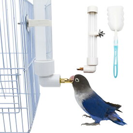 鳥 水飲み器 130ml 鳥 水入れ 自動給水器 バードフィーダー 小動物 水飲みボトル ペット給水器 インコ 文鳥 オウム オカメインコ セキセイインコ