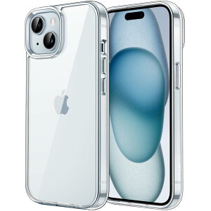 yzJEDirect iPhone 15 Plus 6.7C`p یP[X ΂݂Ȃ Ռz op[Jo[ h~ NAobN (NA)