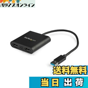 yzStarTech.com USB 3.0 - HDMIϊA_v^[/2/4K30Hz+1080p/Windowŝ macOS ChromeOS LinuxΉ USB32HD2