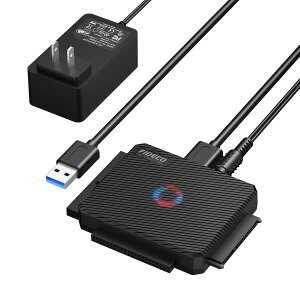 yzFIDECO SATA/IDE ϊA_v^ Ή 2.5/3.5C`HDD/SSD whCuΉ n[hfBXNϊA_v^[ USB3.0 n[hfBXN 5Gbps` ő16TB dA_v^t