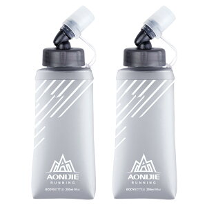 yzTRIWONDER TPU ܂肽  {g EH[^[{g X|[c{g jO }\ TCNO oR nCh[V \tg{g Soft Water Bottle (O[ 250ml - 2)
