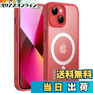 yzJETech iPhone 13 6.1C`p }Olbg P[X MagSafeɑΉ ̃}bgw ^ ϏՌ Jo[ (bh)