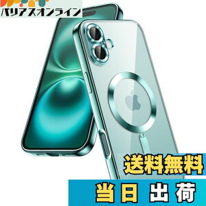 yzJETech iPhone 16 6.1C`p \tgNAP[X JYSʕی MagSafeCX[dΉ ϏՌ dCbLTPUJo[ (eB[u[)