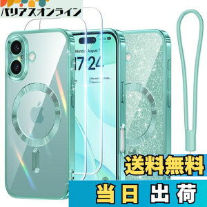 yzMeifigno P[X iPhone 16 6.1C`p [MagSafeΉ] [XN[veN^[2] [Ob^[J[h&XgXgbv] TEhYی iPhone 16 P[Xp eB[