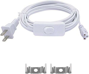 【送料無料】SinLoon T5 T8 LED ワイヤ コネクタ 電源 コード LED チューブ 電源 延長 コード オン/オフ スイッチ付き US LED用 LED T5 T8 ライト チューブ 統合型 LED 照明 器具 延長 ケーブル ワイヤ (4メ