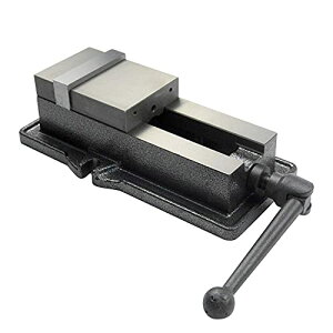 【送料無料】uyoyous 4インチ テーブルバイス 固定 卓上万力 ボール盤バイス 小型 ベンチバイス F型 最大開口100mm 作業台に置くだけ簡単設置 切断 穴あけ作業