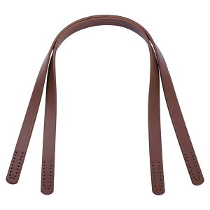 【送料無料】PH PandaHall 2本 レザー 持ち手 バッグ 幅18.5mm 持ち手 合皮 DIY 修理 ハンドバッグ 交換用 合成革 長さ618mm