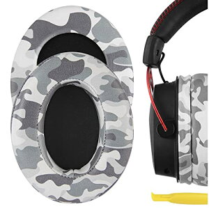 �y���������zGeekria �C���[�p�b�h QuickFit �݊��� �p�b�h HyperX Cloud III, Cloud 3, Cloud II, 2, Mix, Alpha, Cloud Flight, Stinger, Revolver S �w�b�h�z���ɑΉ� �p�b�h �C���[/�C���[�J�b�v �v���e�C�����U�[ (����