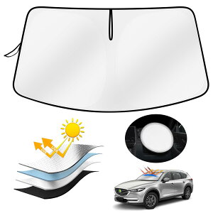 �y���������zAUTO SPEC �}�c�_ �ɓK�p �t�����g�T���V�F�[�h �ԗp�T���V�F�[�h�����x���n ���Ă��h�~ �򉻖h�~ �f�M �ȒP���E �܂��ݎ��T���V�F�[�h ���[�ܕt��
