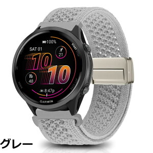 �y���������z[KeeFos] 22mm �o���h Garmin(�K�[�~��) Venu 4 45mm/Venu 3 45mm/2/Forerunner 570 47mm/265/255/Vivoactive 4/Active�Ή� �����o���h �i�C�����f�� ���C�o�b�N�� �}�O�l�b�g���o�b�N�� �ւ��x���g �҂ݕ� 