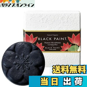 【送料無料】公式ブラックペイント【毛穴を洗う石鹸 】プレミアムブラックペイント 1個入 洗顔石鹸 ダブル洗顔不要 1回洗顔 ロイテリ菌 シルク 化学薬品不使用 シワ たるみ 保湿 デコルテ