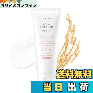 yzyS.NATURE/GXlC`[zAQUA RICE FOAM CLEANSERANACXNWOtH[ _ 160ml/ێPA/Ă̂Ƃ`痿/RGLX418,000ppm(41.8%)ܗL/Vpz