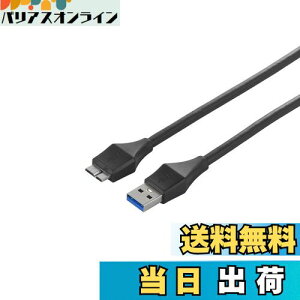 yzobt@[ BUFFALO jo[TRlN^[ USB3.0 A to microB P[u ubN 3m BSUAMBU330BK