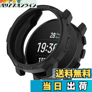 �y���������zHeeNia Suunto 9 Peak �Ή� �P�[�X �V���R���ގ� �ی�P�[�X �J�o�[ �Ռ��z�� ���y�� �_�� �Ռ��h�~ �C�菝�h�~ �ی�J�o�[ Suunto 9 Peak �p (�u���b�N)