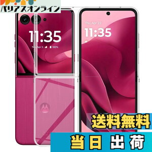 �y���������zFor Motorola moto Razr 60 Ultra �P�[�X �N���A PC�f�� �ϏՌ� �Ռ��z�� �S�ʕی� ���^ �y�� Greerass �ی�P�[�X �\�t�g�J�o�[ ����~�� ���΂ݖh�~ �w��h�~ ���� �ϋv �C���X�g�[���ȒP