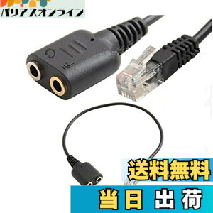 �y���������z�y�֗��ȕϊ��P�[�u����40 by WYVERN AUDIO �z RJ9 4P4C �d�b���v���O ���w�b�h�z�����}�C�N���z�P�[�u��/�A�_�v�^�[ �w�b�h�Z�b�g�iAvaya 1600 9600 SNOM Yealink Phones�j���� ��25cm