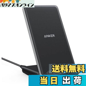 yzAnker PowerWave 10 Stand CX[d QiF iPhone 16V[Y / 15V[Y / 14V[Y Galaxy eΉ ő10Wo (ubN)