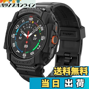 yzSpigen Galaxy Watch Ultra ̌^ oh P[X ϏՌ PC TPU d\ X|[coh  Ռ z ϋv h~ MbhEA[}[Ev ACS08427 (}bgEubN)