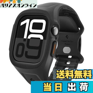 yzSpigen Apple Watch 10 ̌^oh 46mm Loh X|[c AEghA ʋC AbvEHb`poh LbhEGA[Ev ACS09317 (}bgubN)