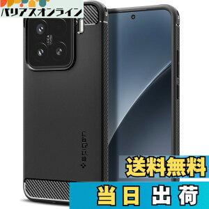 �y���������zSpigen Xiaomi 15 �P�[�X �ϏՌ� �w��h�~ �X�g���b�v�z�[�� TPU �ČRMIL�K�i�擾 ���C�����X�[�d �V���I�~�[ ���M�b�h�E�A�[�}�[ ACS08859 (�}�b�g�E�u���b�N)