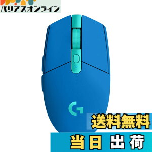 �y���������zLogicool G �Q�[�~���O�}�E�X G304 LIGHTSPEED ���C�����X �}�E�X G304-BL �y�� 99g HERO 12K�Z���T�[ 6�v���O�����{�^�� 250���ԘA���g�p�\ �u���[ PC windows mac �������K�i �y �t�@�C�i���t