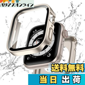 �y���������z�y�t���J�o�[�ی�zKawoco �A�b�v���E�H�b�` �h�� Apple Watch SE Series 6 5 4 �Ή� 44mm �P�[�X 2 in 1 �O��̕ی� ��d�\�� �ϏՌ� iWatch ��̌^ �X�^�[���C�g