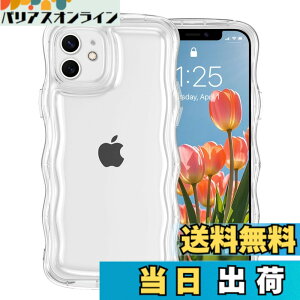 �y���������zQLTYPRI �Ή� iPhone 11 �P�[�X �N���A TPU�J�o�[ �E�F�[�u ������� �؍� ���� iphone11 �p�P�[�X �A�N�X�^���[ ���� ���^ �y�� �ϏՌ� �X�}�z�P�[�X ���C�����X�[�d�Ή� �X�g���b�v�z