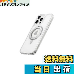�y���������zAnker MagGo Magnetic Case (360°�����O�X�^���h, iPhone 16 Pro Max�p) �N���A MagSafe�Ή� �����O�X�^���h�t�� �X�}�z�P�[�X �}�O�l�b�g����/����~�� / 360°�����ی�/�ϏՌ�/���ϋv��/���΂݂�