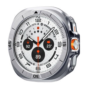�y���������zSpigen Galaxy Watch Ultra �P�[�X �x�[�� �X�^�C�� �N���V�b�N�ȃf�U�C�� �f�o�C�X�ی� ���h�~ �M�����N�V�[�E�H�b�`�E���g���p �x�[���E�`���[���E�v���i�V���o�[�j